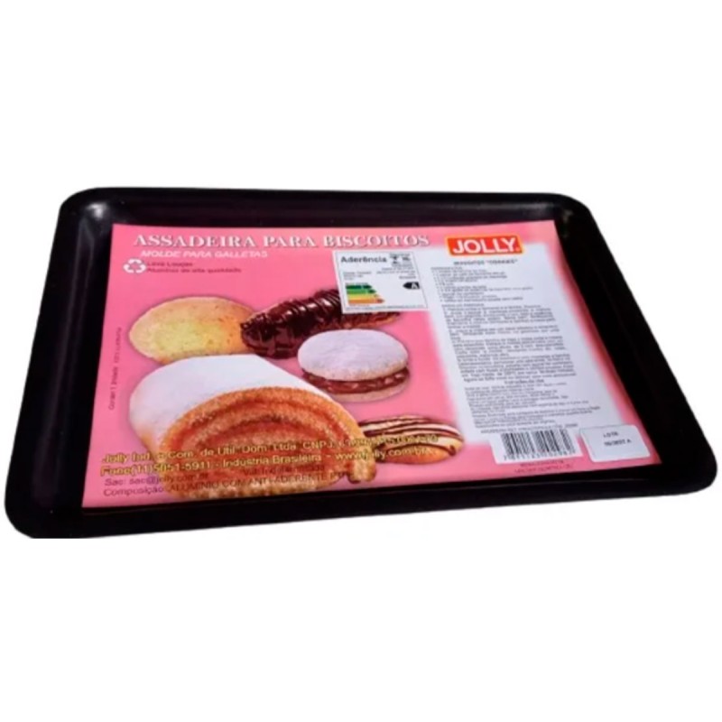 Assadeira Antiaderente Para Biscoitos Jolly