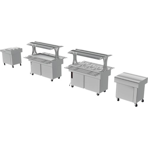 Carro Self Service Térmico Gastromaq Fly BTE 08
