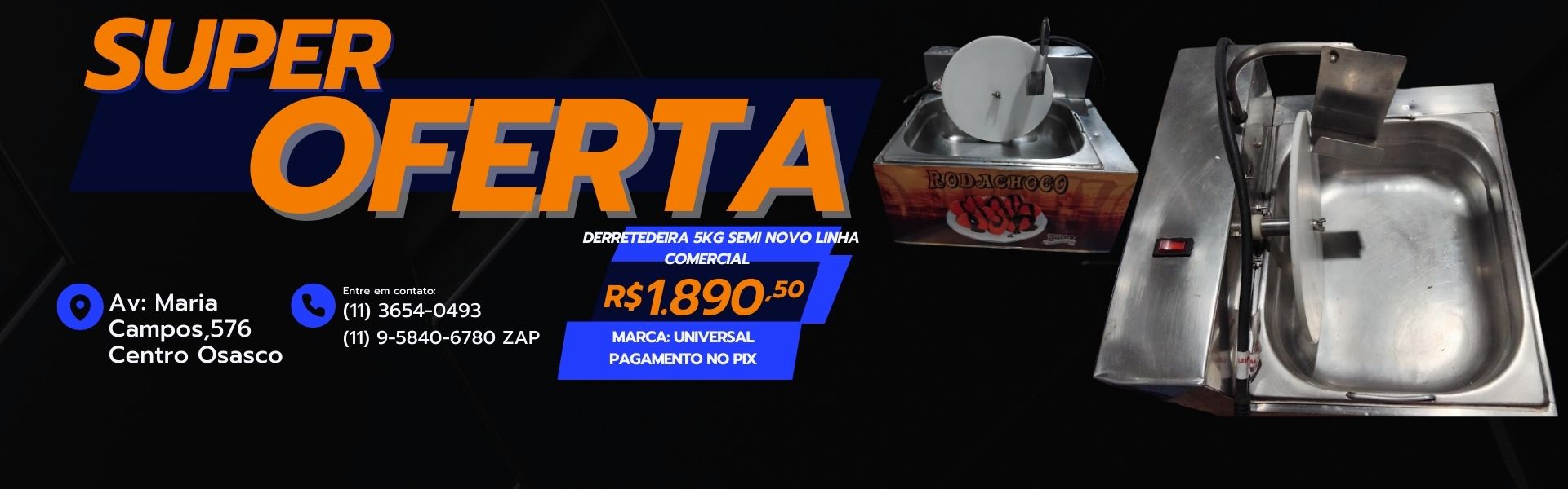 Derretedeira Chocolate