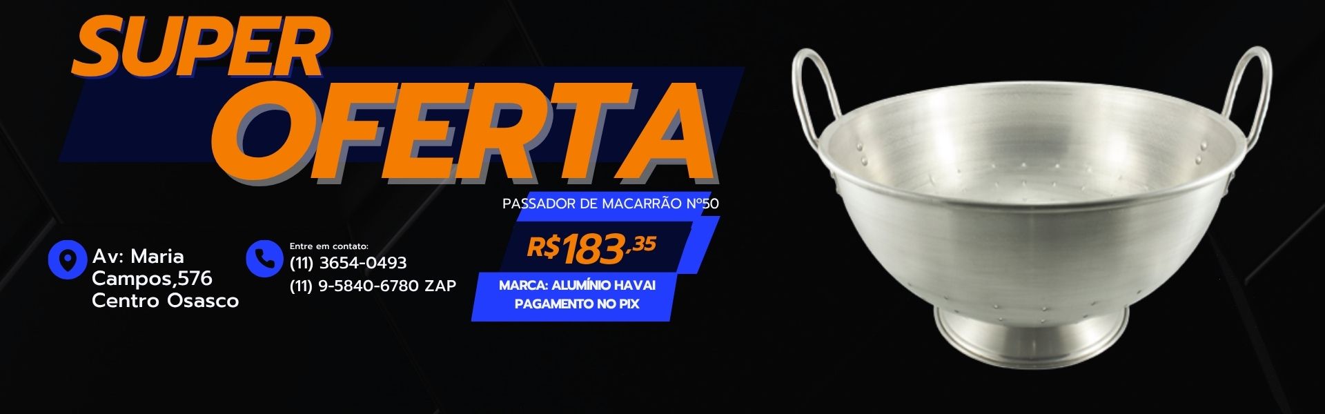 Passador Macarrão