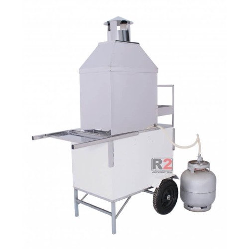 Carrinho de Churrasco a Gás 50cm de Churrasqueira R2 Carrinho de Churrasco a Gás 50cm de Churrasqueira R2