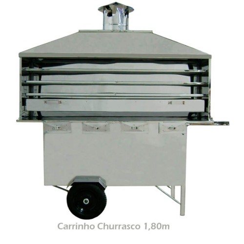 Carrinho de Churrasco 1,50m de Churrasqueira R2 Carrinho de Churrasco 1,50m de Churrasqueira R2