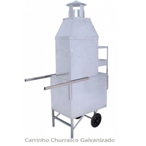 Carrinho de Churrasco a Gás 50cm de Churrasqueira R2 Carrinho de Churrasco a Gás 50cm de Churrasqueira R2
