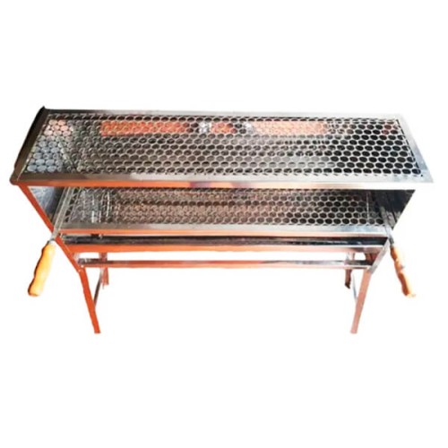 Espeto de Churrasco 70cm Aço Inox com Cabo de Madeira - Máquinas,  Equipamentos e Utensílios Domésticos para Bares, Restaurantes, Lanchonetes,  Supermercados, Cozinha Industrial.