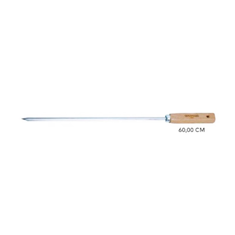 Espeto Inox 60cm Simples Simonaggio