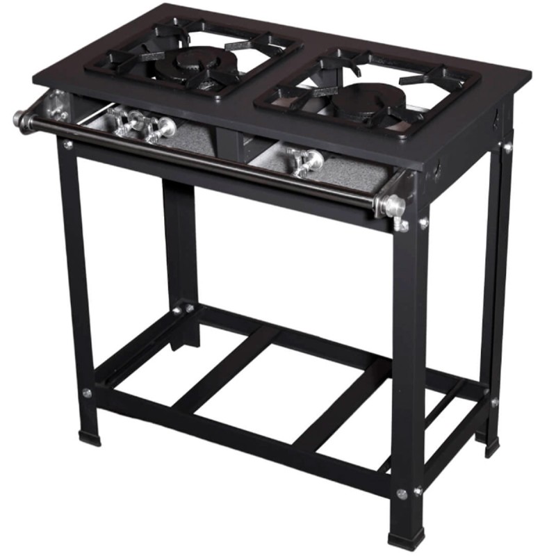 Fogão 2 Bocas A.P 30x30 Stander JS Martins