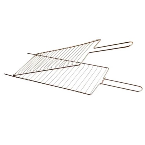 Grelha Dupla Para Peixe Pequeno 0163/33 Alemtex