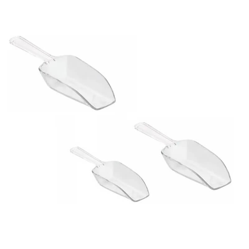 Kit 3 Peças Pá Para Gelo e Cereais Dasshaus