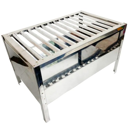 Mini Churrasqueira Uruguaia Portátil Inox Bem Grill
