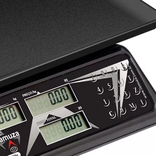 Balança Ramuza DCRB CL Preta 15kg