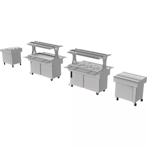 Carro Self Service Térmico Gastromaq Fly BTE 08