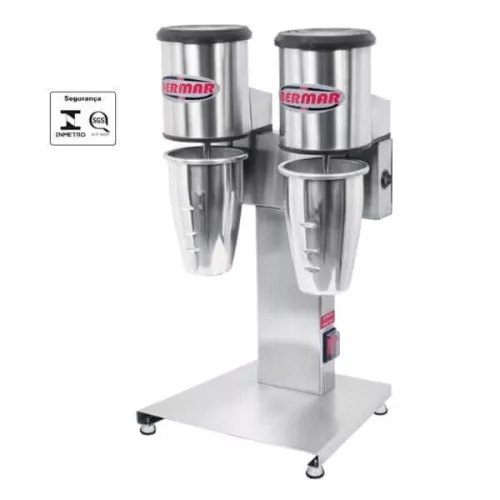 Batedor de MIlk Shake Duplo Bermar BM 84 NR