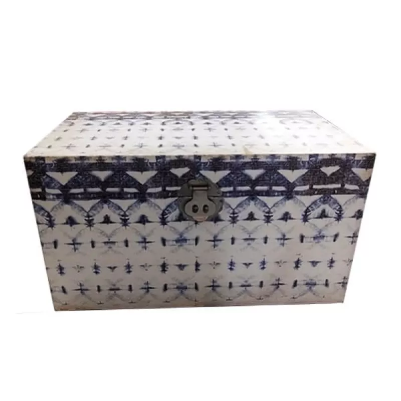 Bau Decorativo Madeira Albany 1 Jolitex