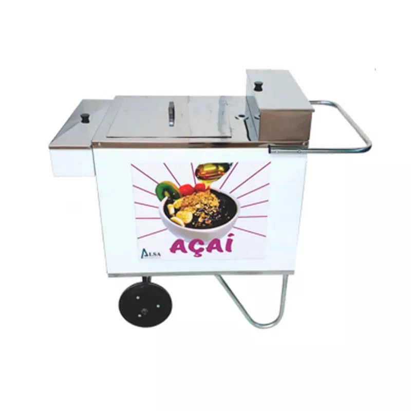 Carrinho de Açaí Alsa Eletro Metalurgica 