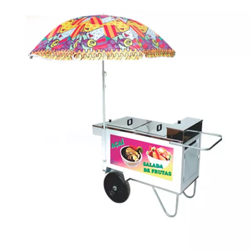 Carrinho de Açaí e Salada de Fruta Alsa Eletro Metalurgica 