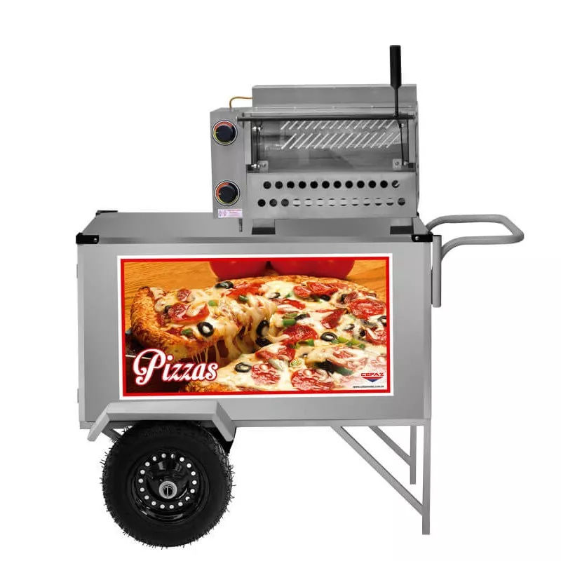 Carrinho para Pizza linha Luxo 