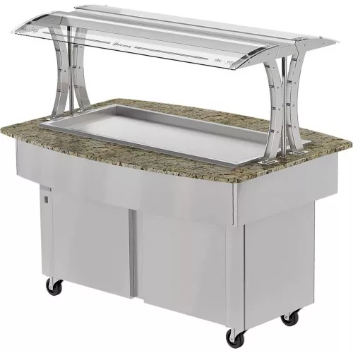 Carro Self Service Granito Refrigerado BTR 08 GFLY Gastromaq