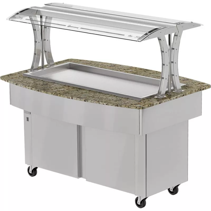 Carro Self Service Granito Refrigerado BTR 08 GFLY Gastromaq