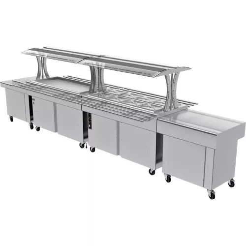 Carro Self Service Térmico Gastromaq Fly BTE 08