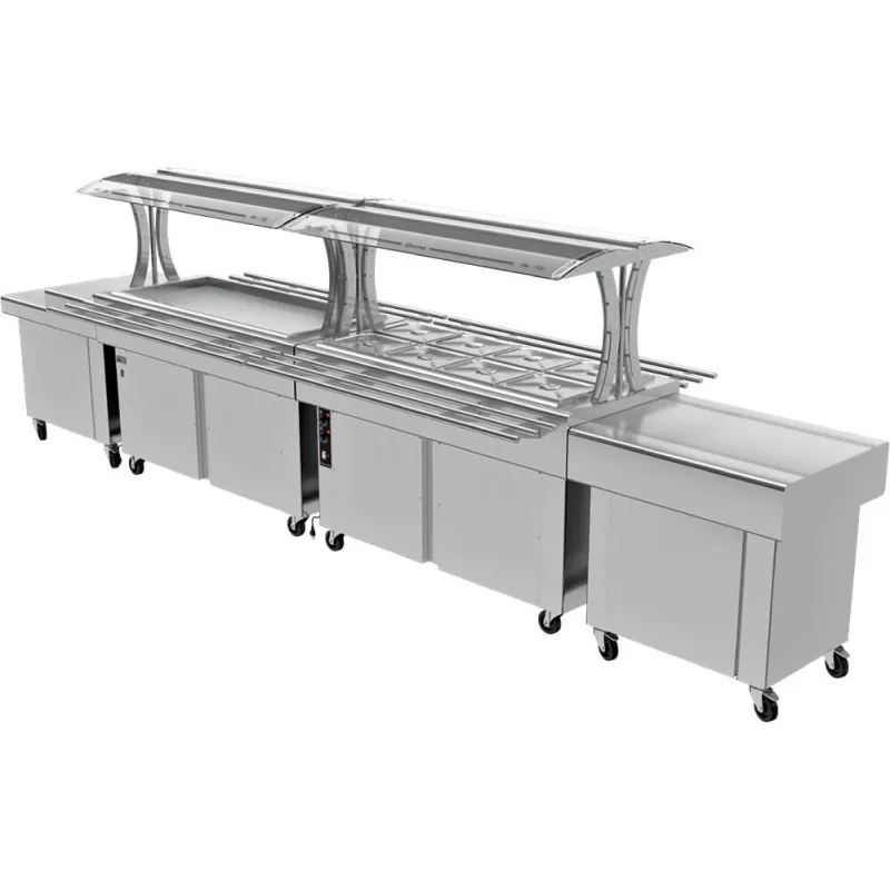 Carro Self Service Térmico Gastromaq Fly BTE 08 