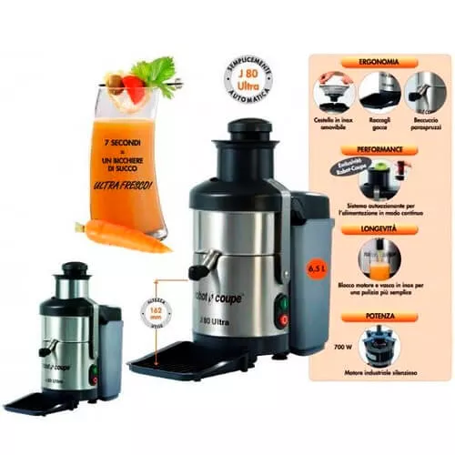 Centrífuga Automática Robot Coupe  J80 Ultra Juicer