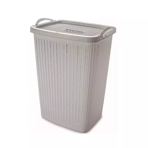 Cesto de Roupa Trama 40L Plasutil