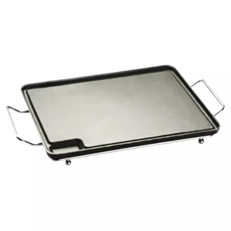 Chapa Ferro Fundido Lisa 28x23 Panela Mineira 