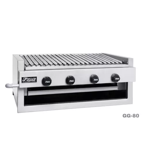 Chapa Fire a Gás linha Grelha e Char Broiler GG-45