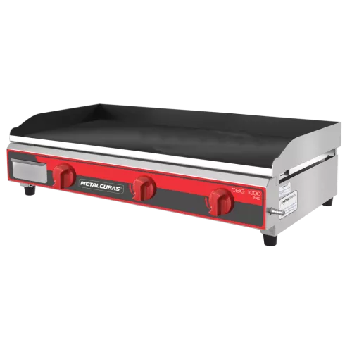 Chapa Metalcubas linha Profissional a Gás CBG 450 PRO