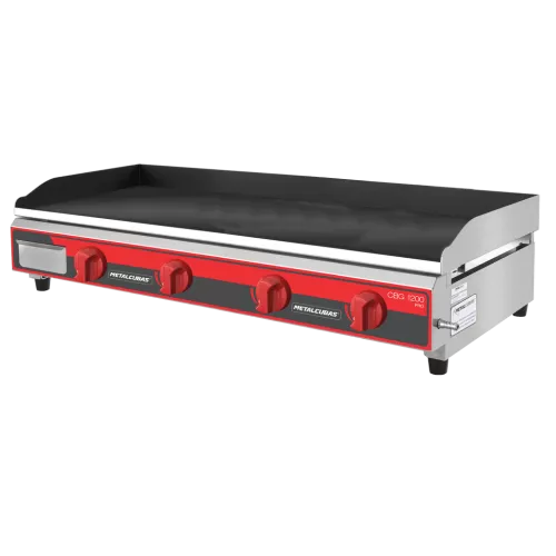 Chapa Metalcubas linha Profissional a Gás CBG 450 PRO