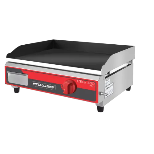 Chapa Metalcubas linha Profissional a Gás CBG 450 PRO
