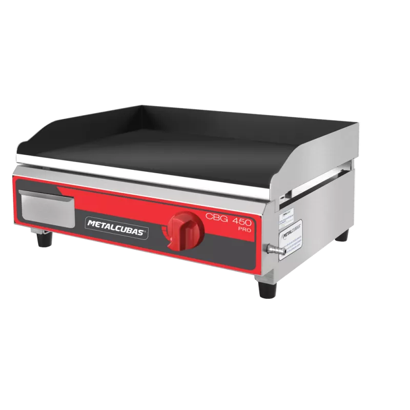 Chapa Metalcubas linha Profissional a Gás CBG 450 PRO