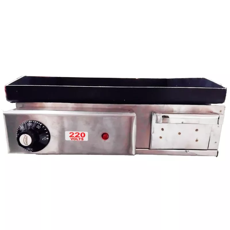 Chapa Profissional Total Inox 220v 40 x 35 Patrinox