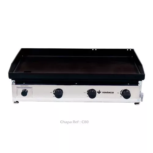 Chapa Venâncio Linha Deguste Luxo a Gás C65