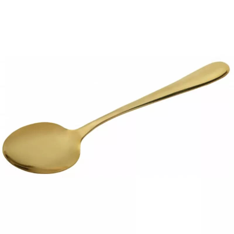 Colher de Mesa Valentina Dourada Mimo Style