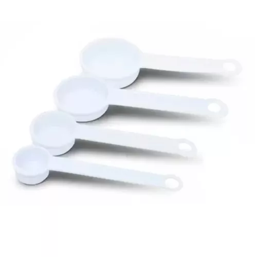 Colheres Medidores 4 Peças Plástico Solrac