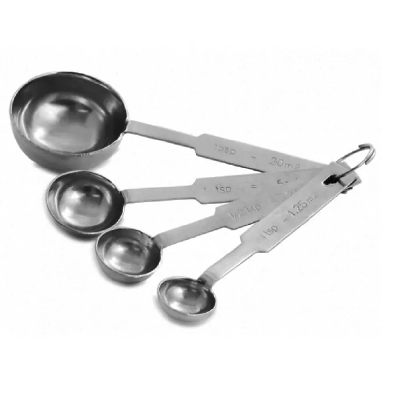 Colheres Medidores 5 Peças Inox Mimo Style