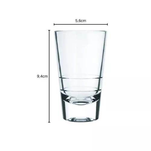 Copo Caninha Dose 100ML Nadir Figueiredo