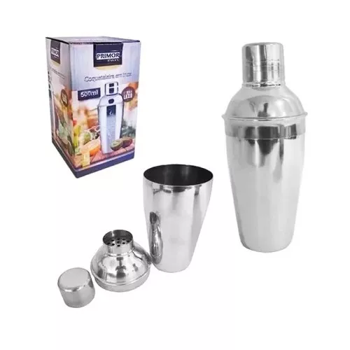 Coqueteleira em Inox Linha Luxo Primor Inox