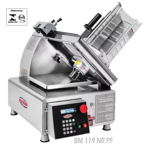 Cortador de Frios Bermar Automático BM 18 NR PF Inox