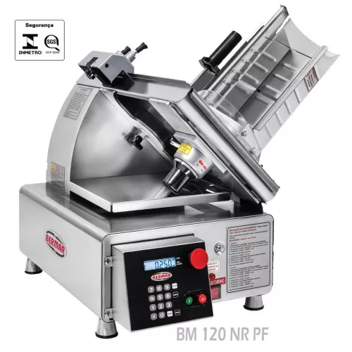 Cortador de Frios Bermar Automático BM 18 NR PF Inox