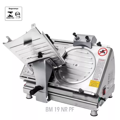 Cortador de Frios Bermar Semi-Automático BM 17 NR PF Inox