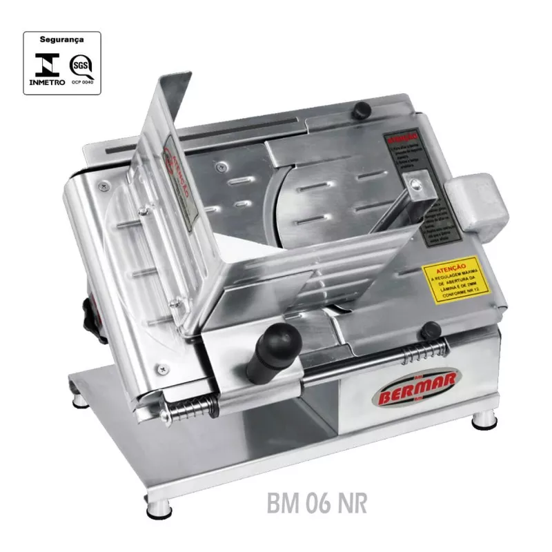 Cortador de Frios Bermar BM 06 NR Inox 