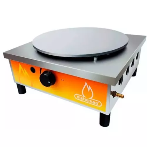 Crepeira Simples A Gas Metalmaq