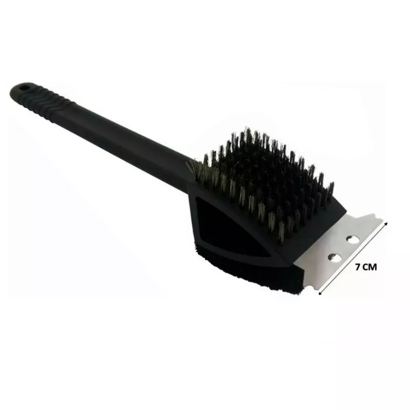 Escova Limpa Grelha Aço Inoxidável e Polipropileno Mimo Style