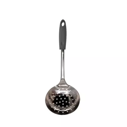 Escumadeira Inox Cabo Plástico 11,5cm Lyor