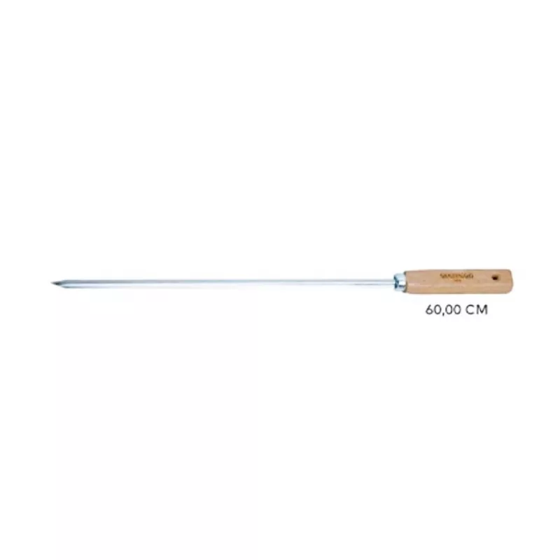 Espeto Inox 60cm Simples Simonaggio