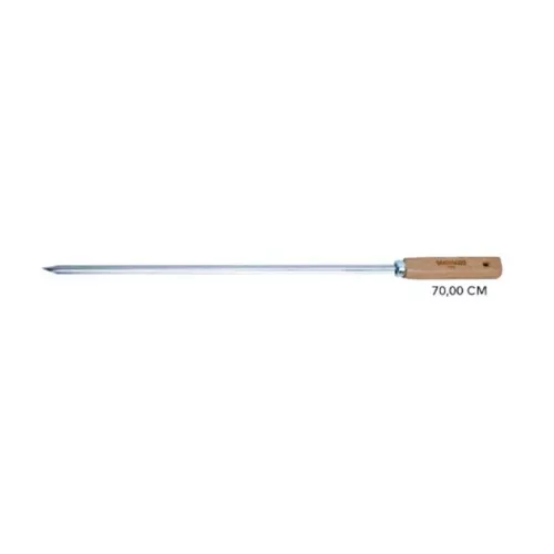Espeto Inox 70cm Simples Simonaggio