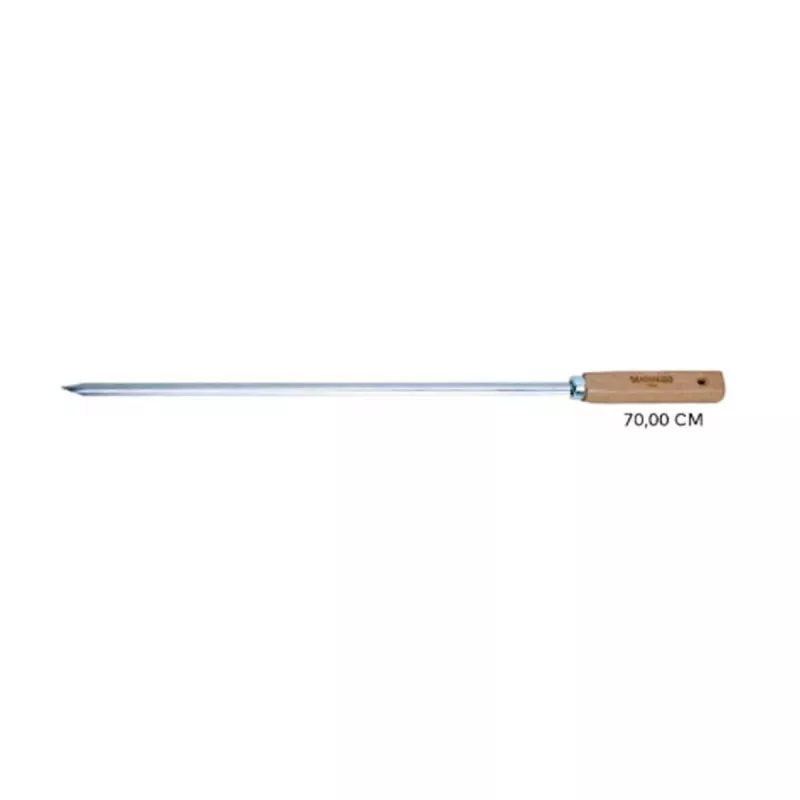 Espeto Inox 70cm Simples Simonaggio