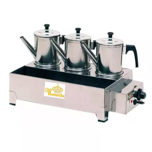 Esterilizador Inox 3 Bules Elétrico 220v Monarcha